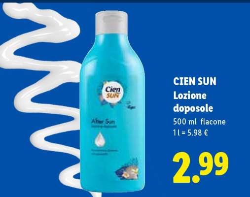 CIEN SUN Lozione doposole