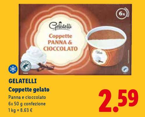 GELATELLI Coppette gelato