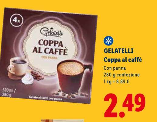 Gelatelli Coppa al caffè