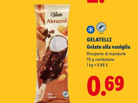 GELATELLI Gelato alla vaniglia