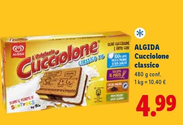 ALGIDA Cucciolone Classico