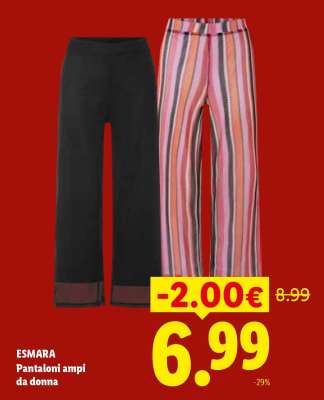 esmara Pantaloni ampi da donna