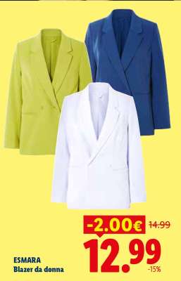 esmara Blazer da donna
