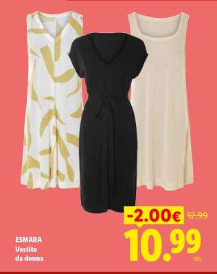 ESMARA Vestito da donna