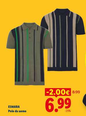 ESMARA Polo da uomo