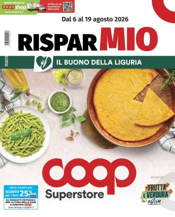 Volantino Coop - 6/8/2026 - 19/8/2026.