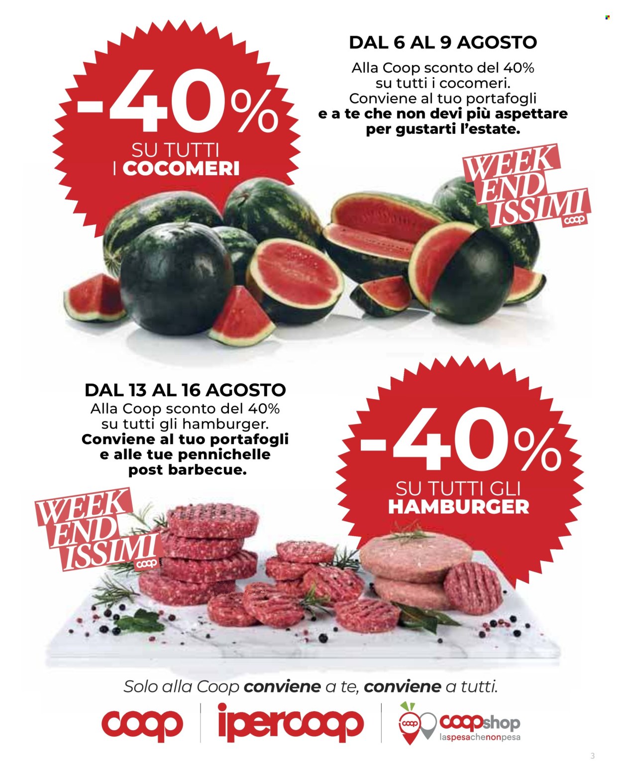 Volantino Coop - 6/8/2026 - 19/8/2026. Pagina 3