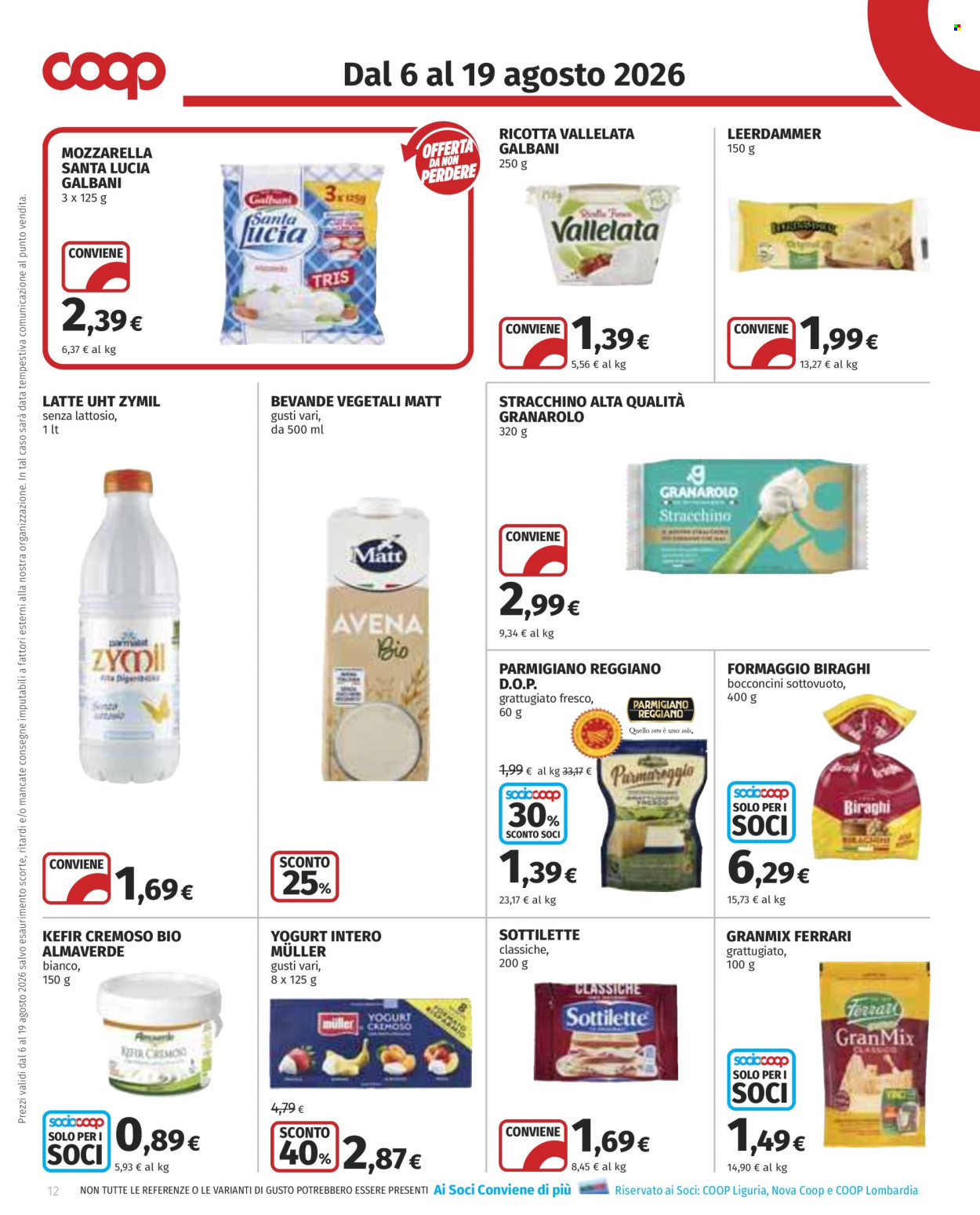 Volantino Coop - 6/8/2026 - 19/8/2026. Pagina 12