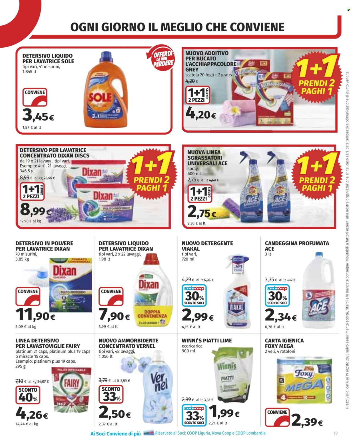 Volantino Coop - 6/8/2026 - 19/8/2026. Pagina 19