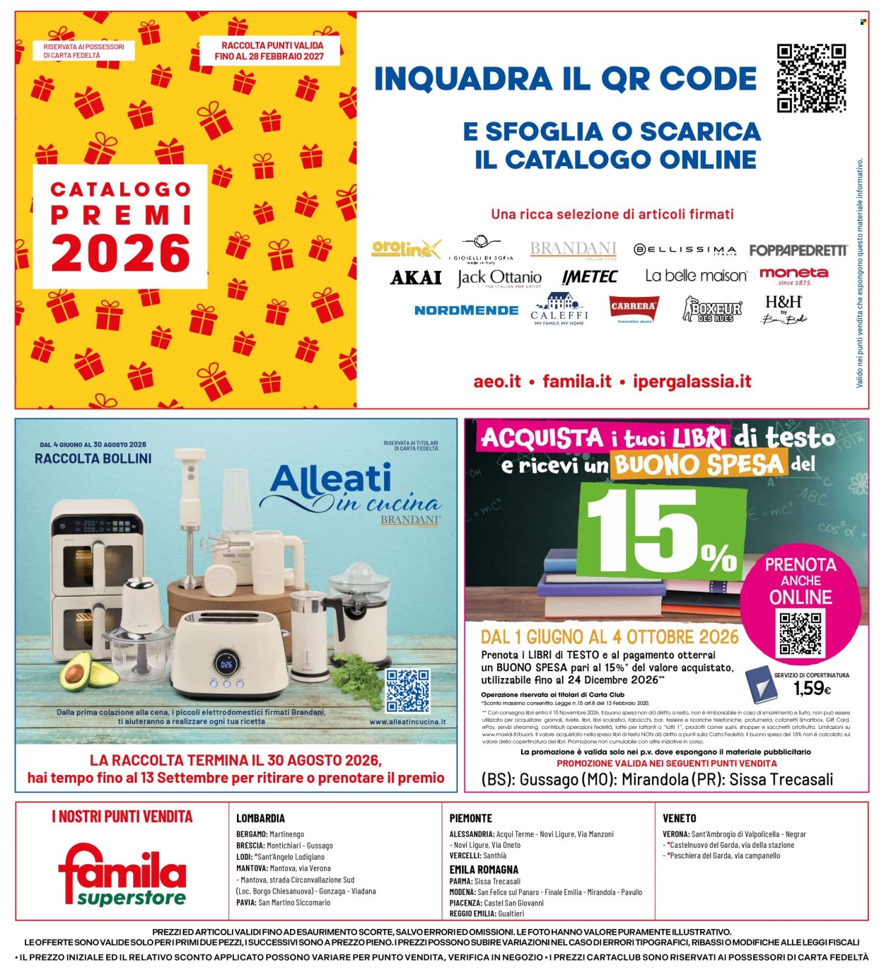 Volantino Famila - 10/8/2026 - 19/8/2026. Pagina 24