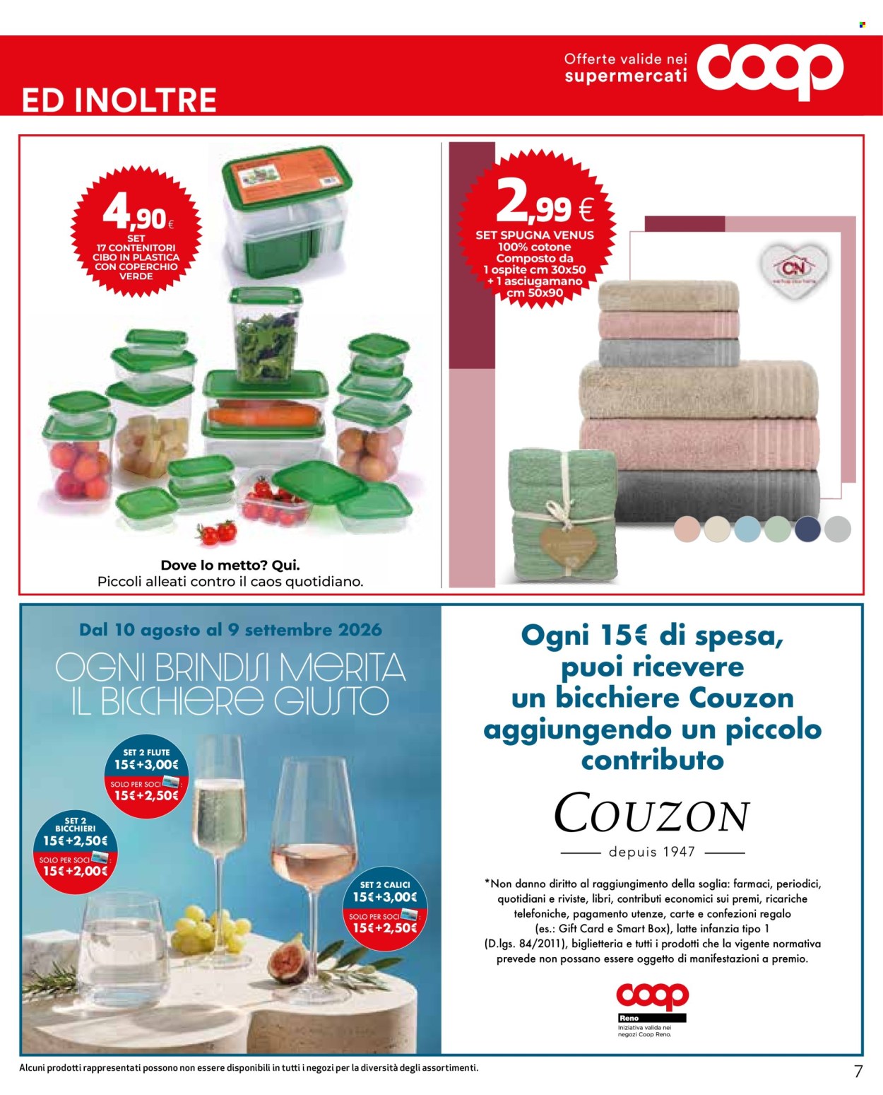Volantino Coop - 6/8/2026 - 19/8/2026. Pagina 7