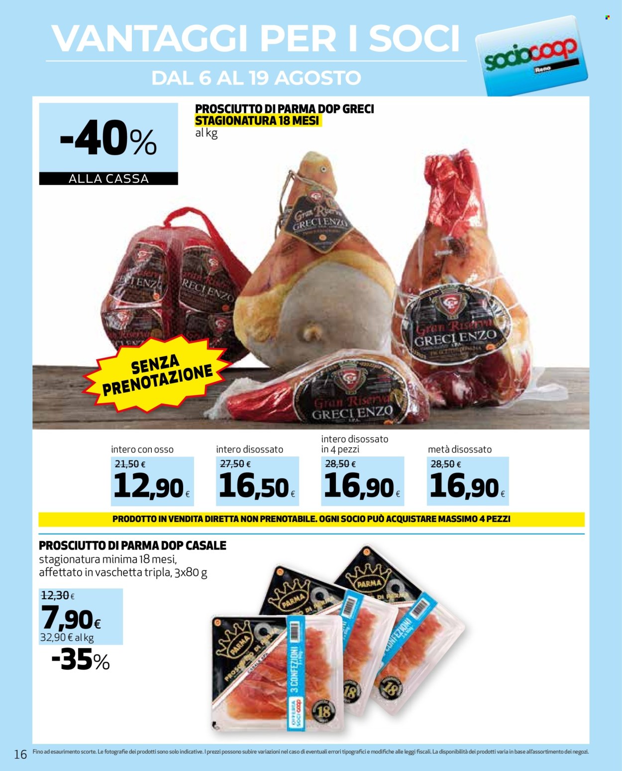 Volantino Coop - 6/8/2026 - 19/8/2026. Pagina 16