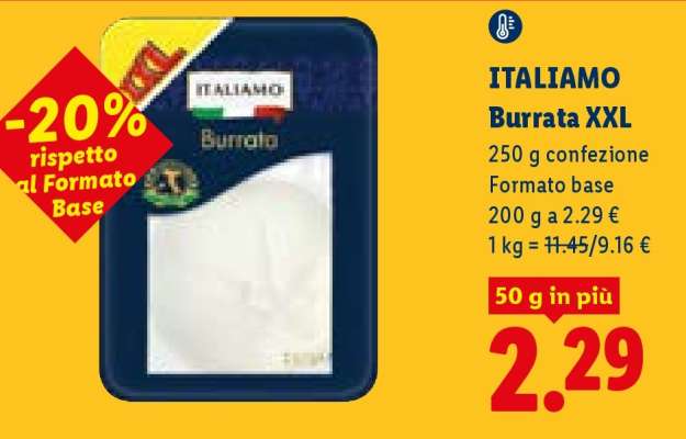 Italiamo Burrata XXL