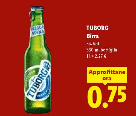 TUBORG Birra