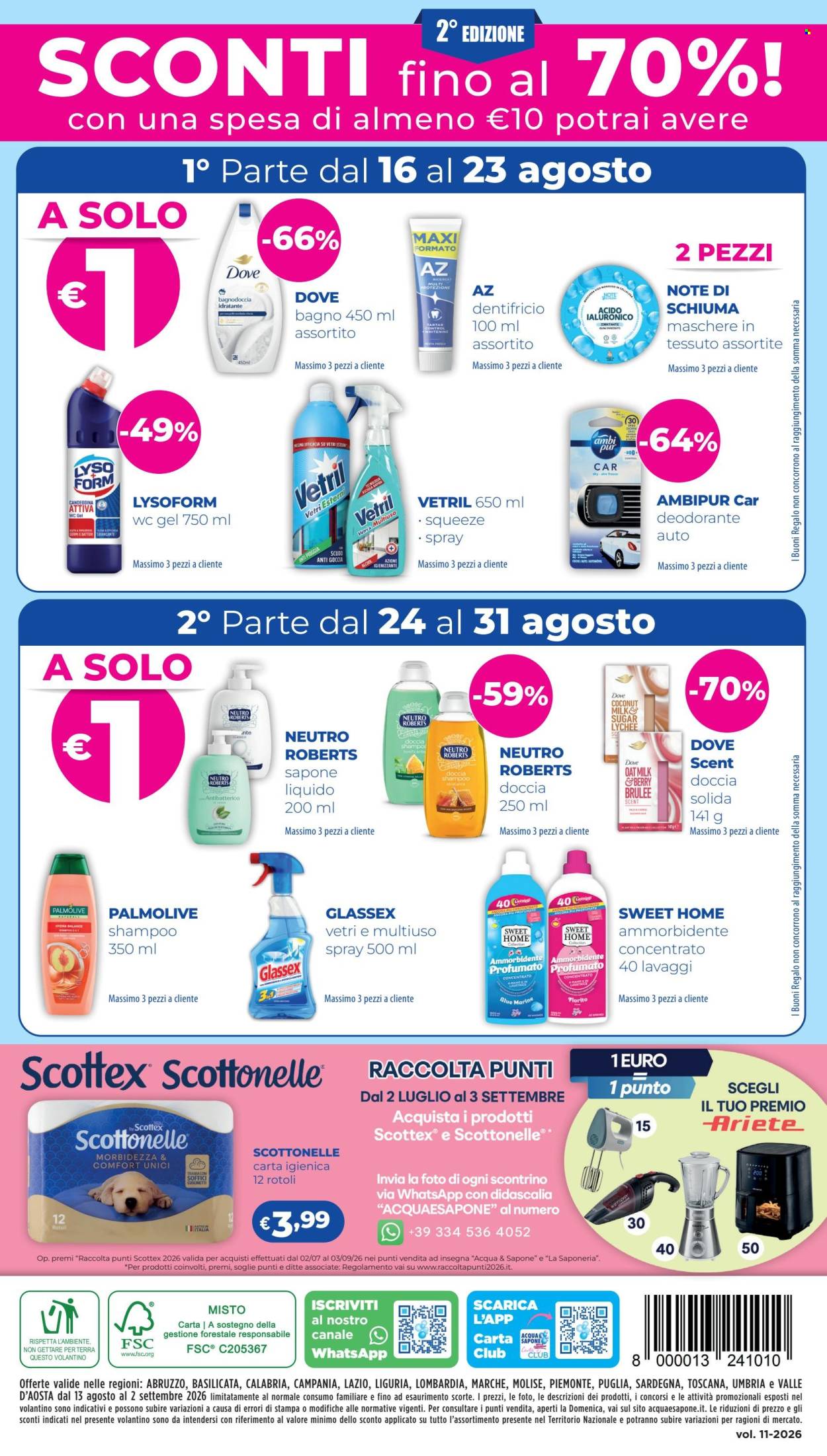 Volantino Acqua & Sapone - 16/8/2026 - 31/8/2026. Pagina 17