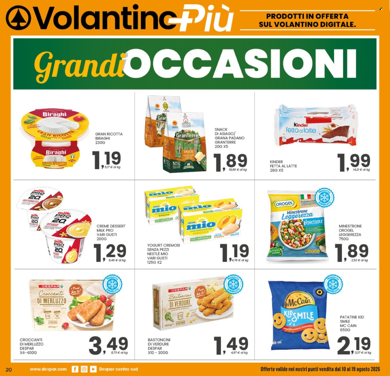 Volantino Despar - 10/8/2026 - 19/8/2026. Pagina 19