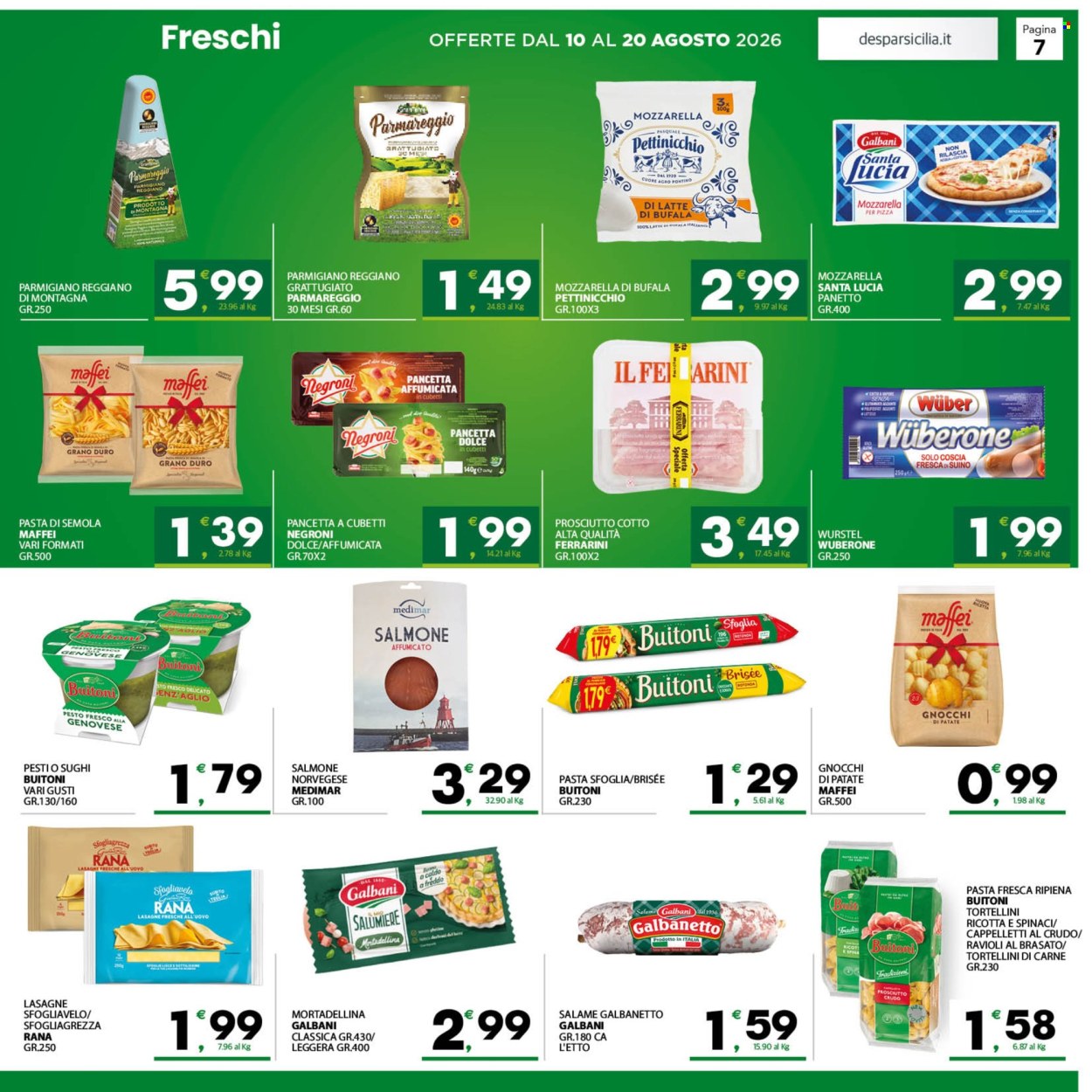 Volantino Despar - 10/8/2026 - 20/8/2026. Pagina 7