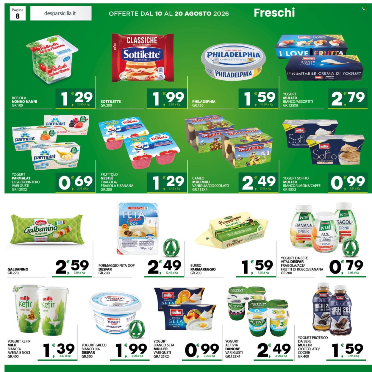 Volantino Despar - 10/8/2026 - 20/8/2026. Pagina 8