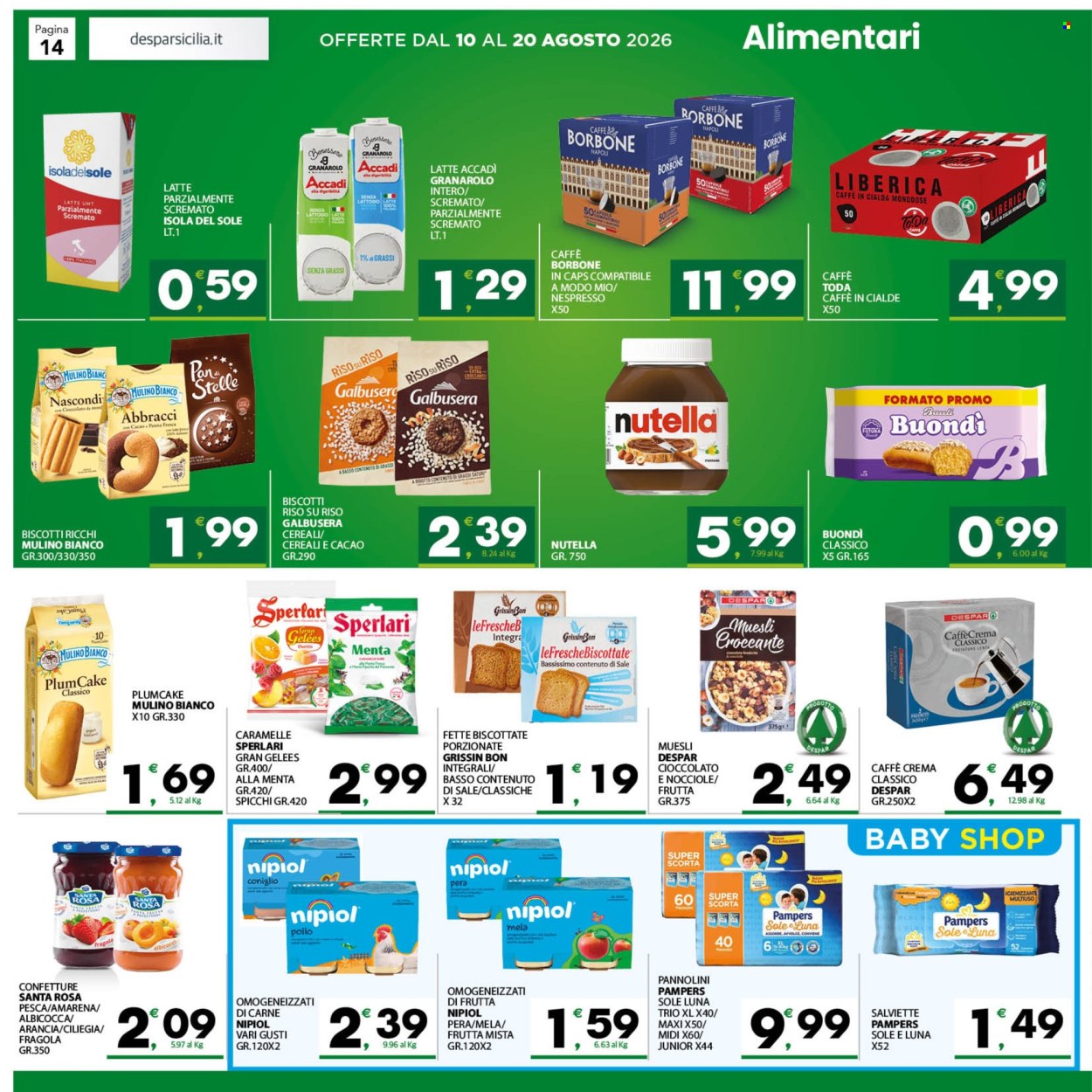 Volantino Despar - 10/8/2026 - 20/8/2026. Pagina 15