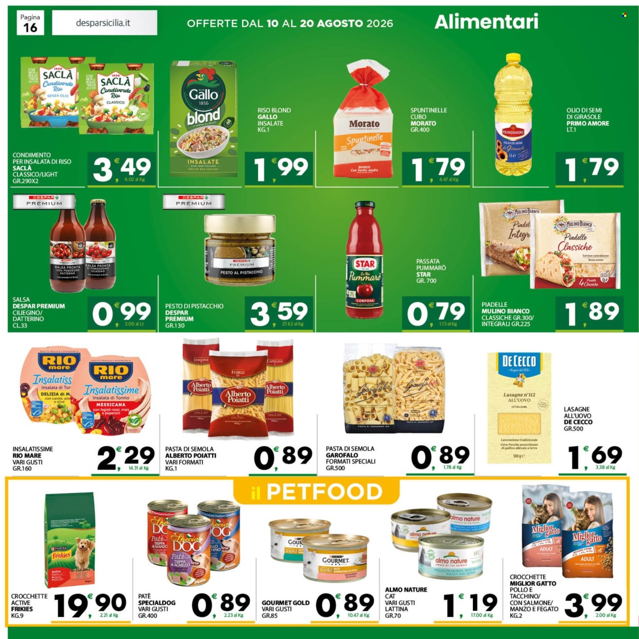 Volantino Despar - 10/8/2026 - 20/8/2026. Pagina 17