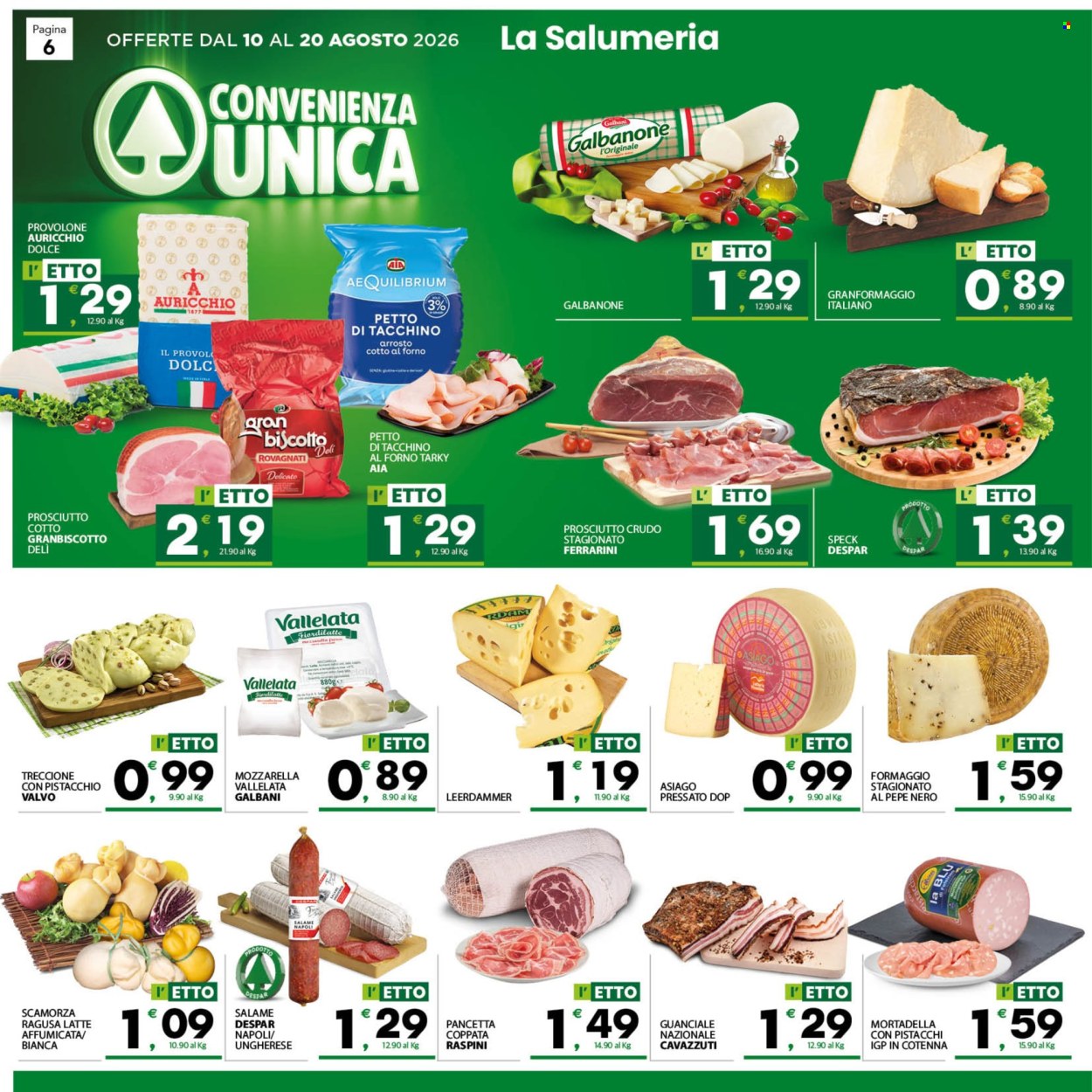 Volantino Eurospar - 10/8/2026 - 20/8/2026. Pagina 6