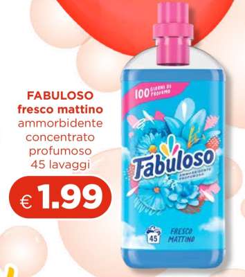 FABULOSO fresco mattino