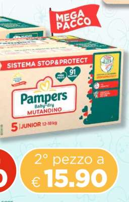 Pampers Baby Dry Mutandino