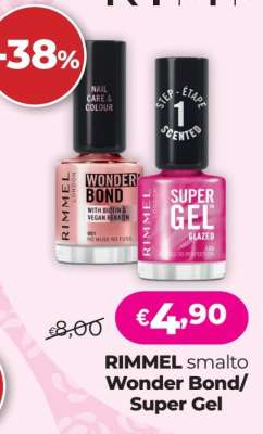 RIMMEL smalto Wonder Bond/Super Gel