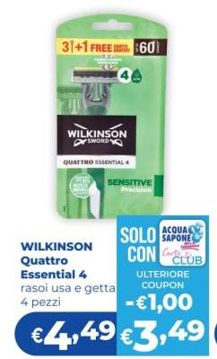 WILKINSON Quattro Essential 4