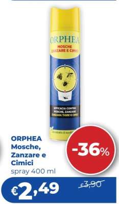 Orphea Mosche, Zanzare e Cimici