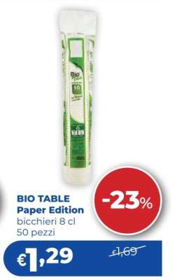 BIO TABLE Paper Edition