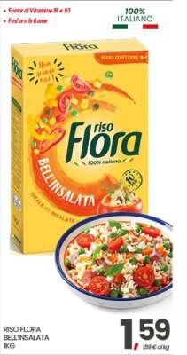 RISO FLORA BELL’INSALATA