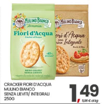 CRACKER FIORI D'ACQUA