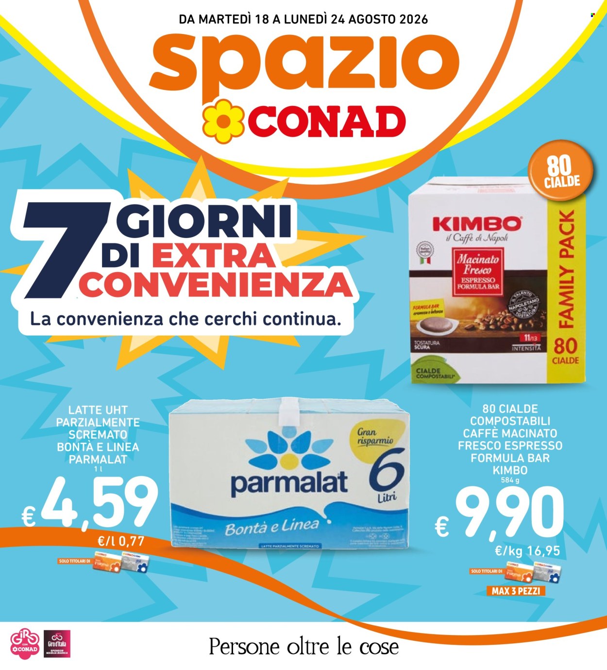 Volantino Spazio Conad - 18/8/2026 - 24/8/2026. Pagina 1