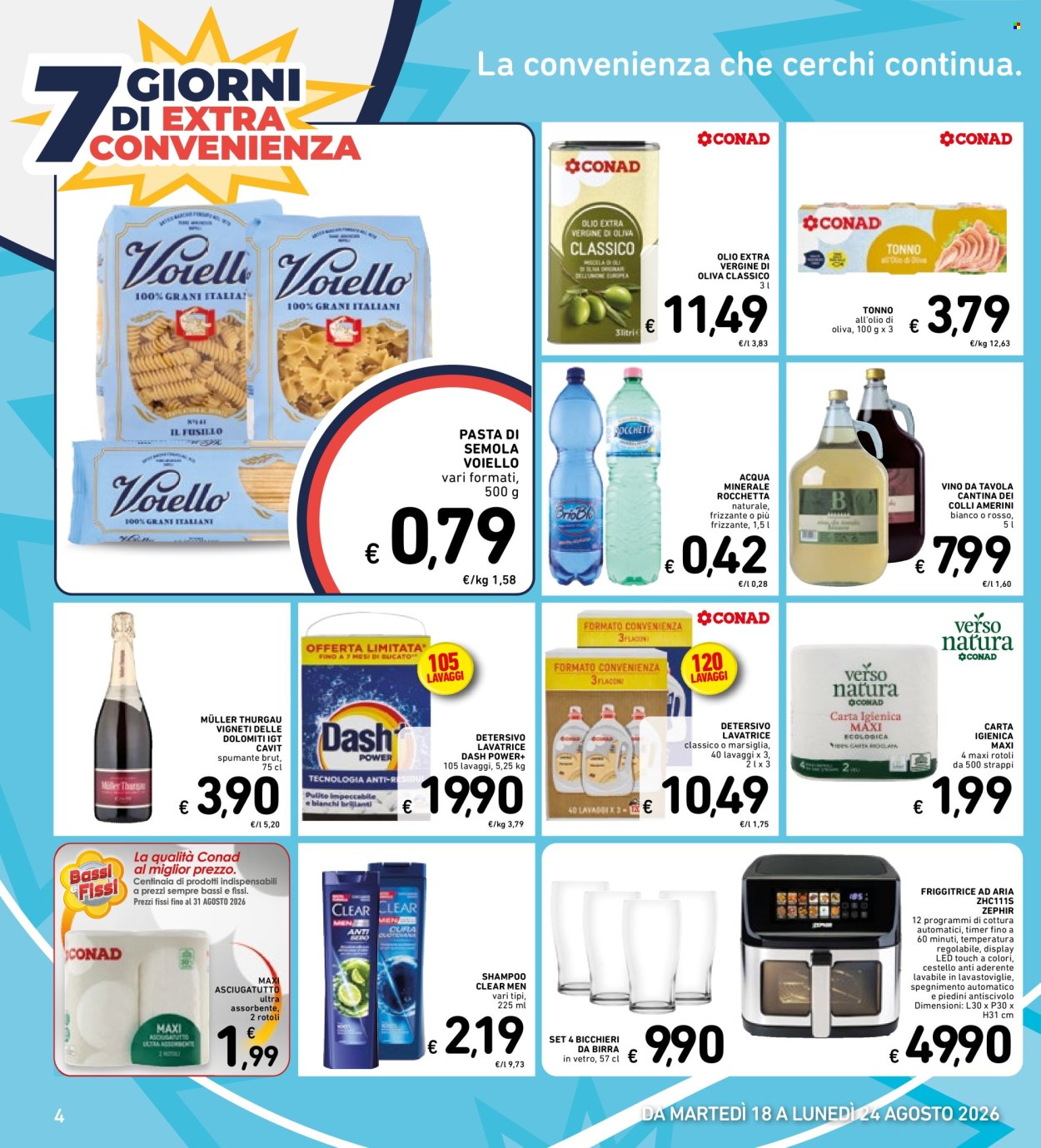 Volantino Spazio Conad - 18/8/2026 - 24/8/2026. Pagina 4
