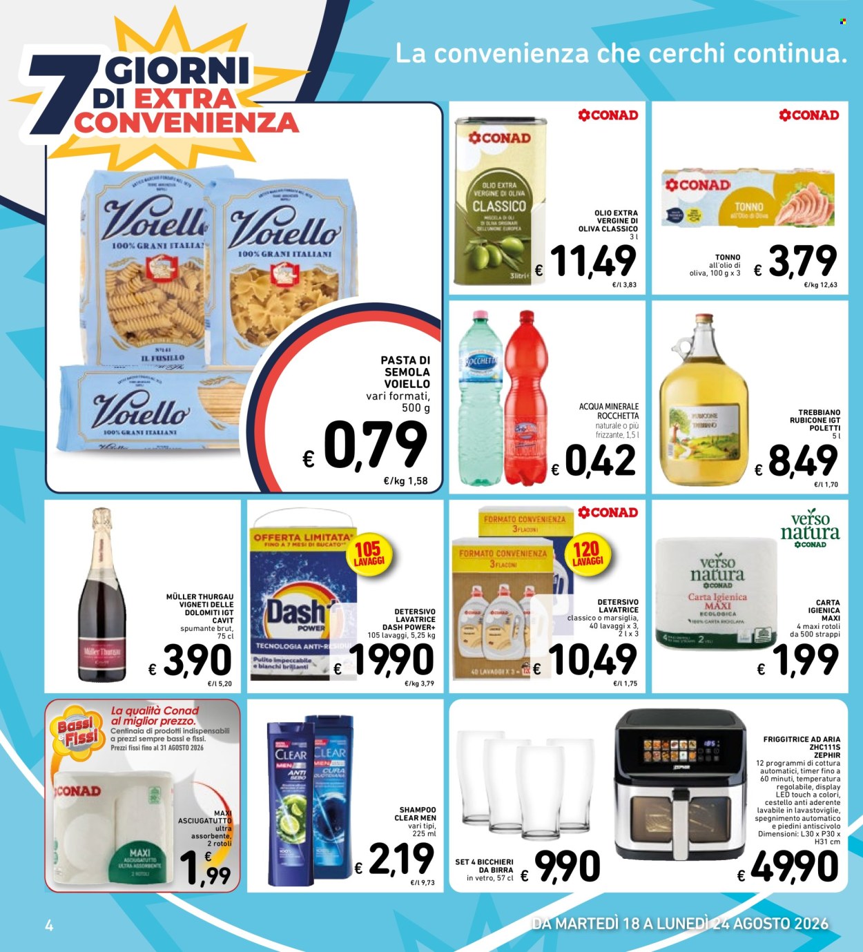 Volantino Spazio Conad - 18/8/2026 - 24/8/2026. Pagina 4