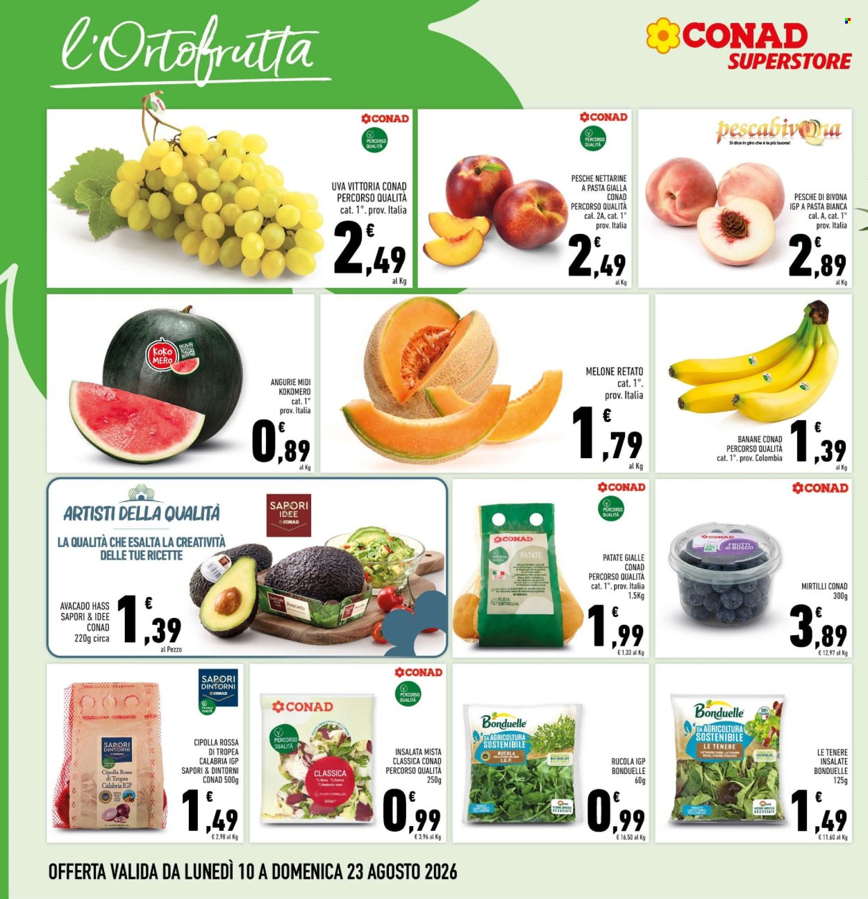 Volantino Conad Superstore - 10/8/2026 - 23/8/2026. Pagina 4