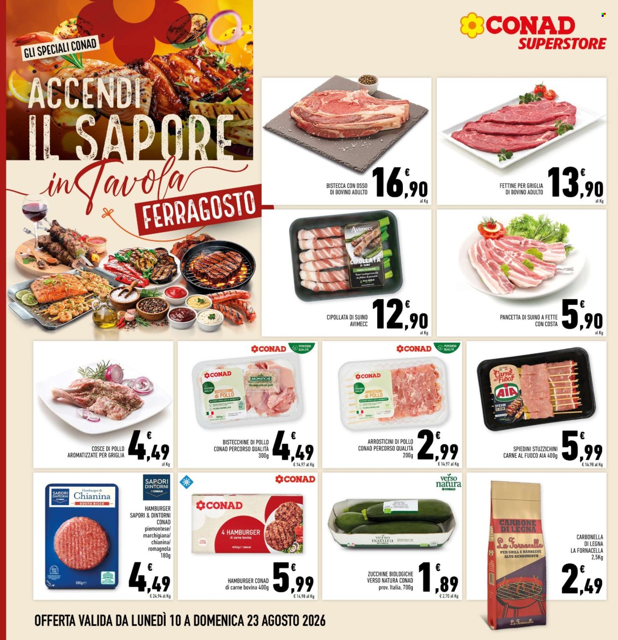 Volantino Conad Superstore - 10/8/2026 - 23/8/2026. Pagina 12