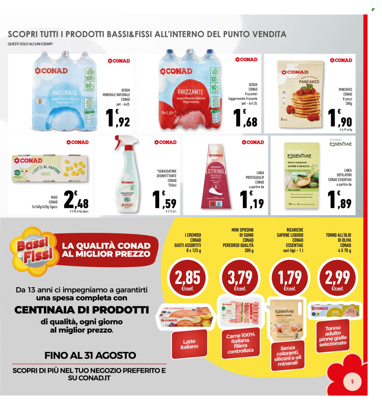 Volantino Conad - 10/8/2026 - 23/8/2026. Pagina 5