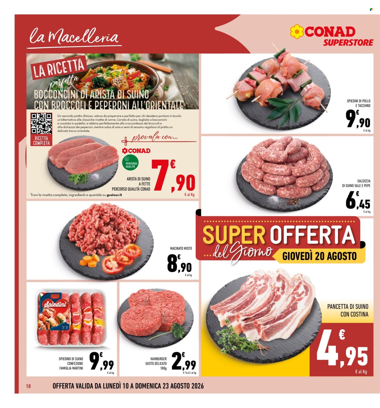 Volantino Conad - 10/8/2026 - 23/8/2026. Pagina 10