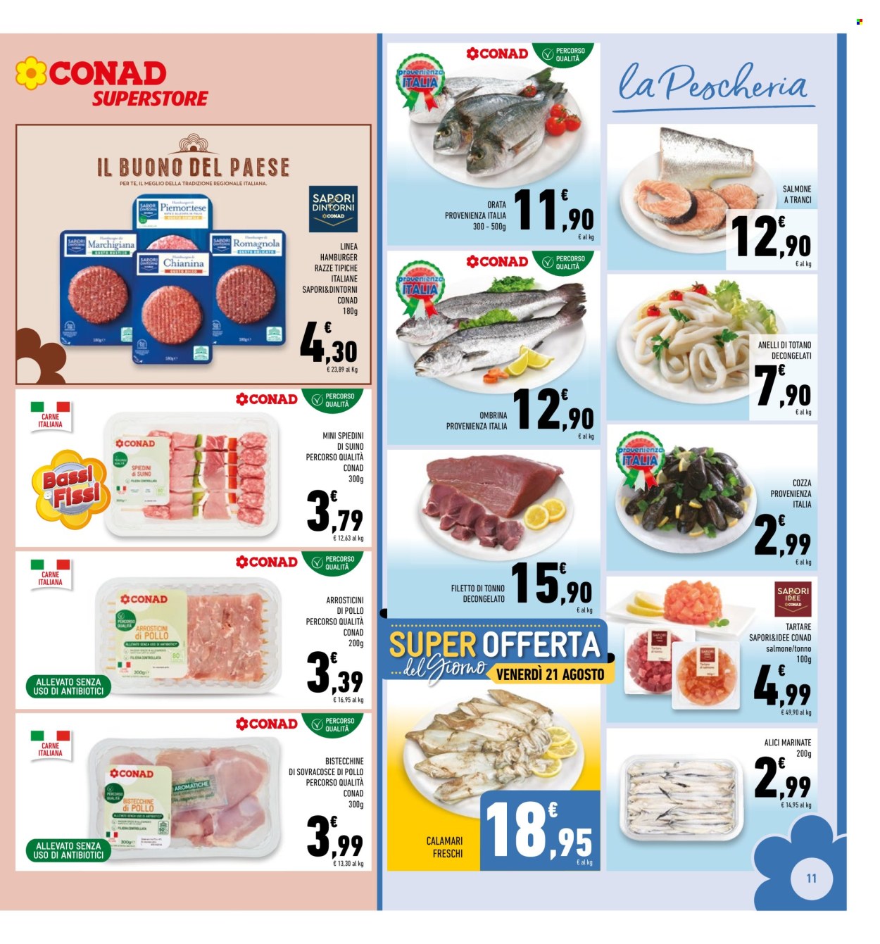 Volantino Conad - 10/8/2026 - 23/8/2026. Pagina 11