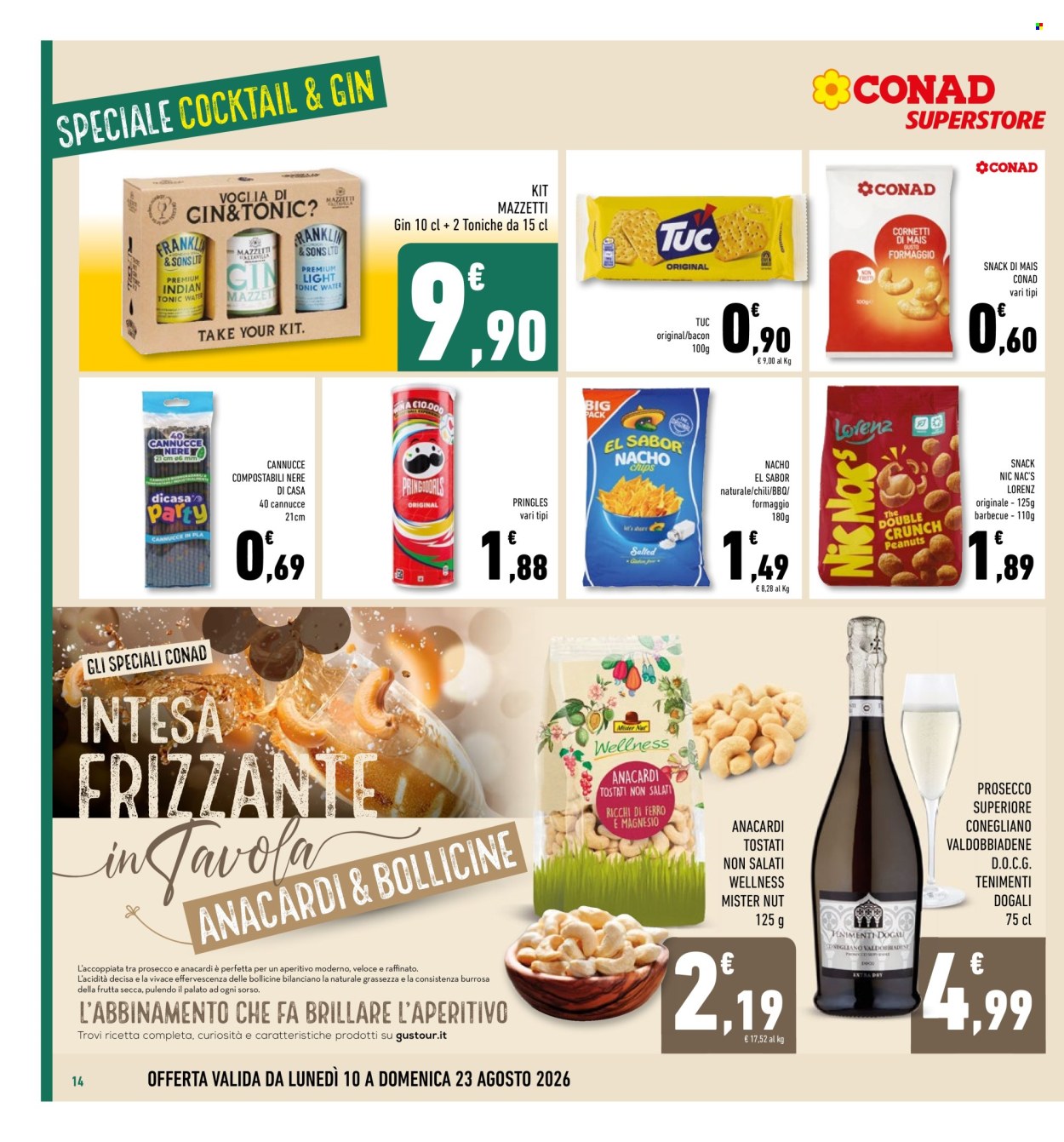 Volantino Conad - 10/8/2026 - 23/8/2026. Pagina 14