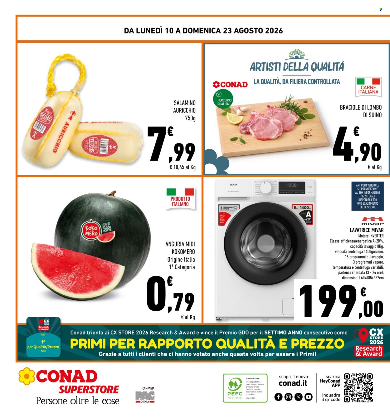 Volantino Conad - 10/8/2026 - 23/8/2026. Pagina 32