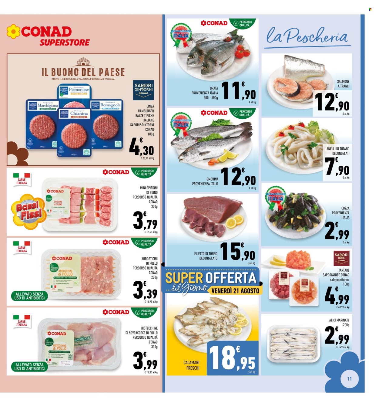 Volantino Conad Superstore - 10/8/2026 - 23/8/2026. Pagina 11