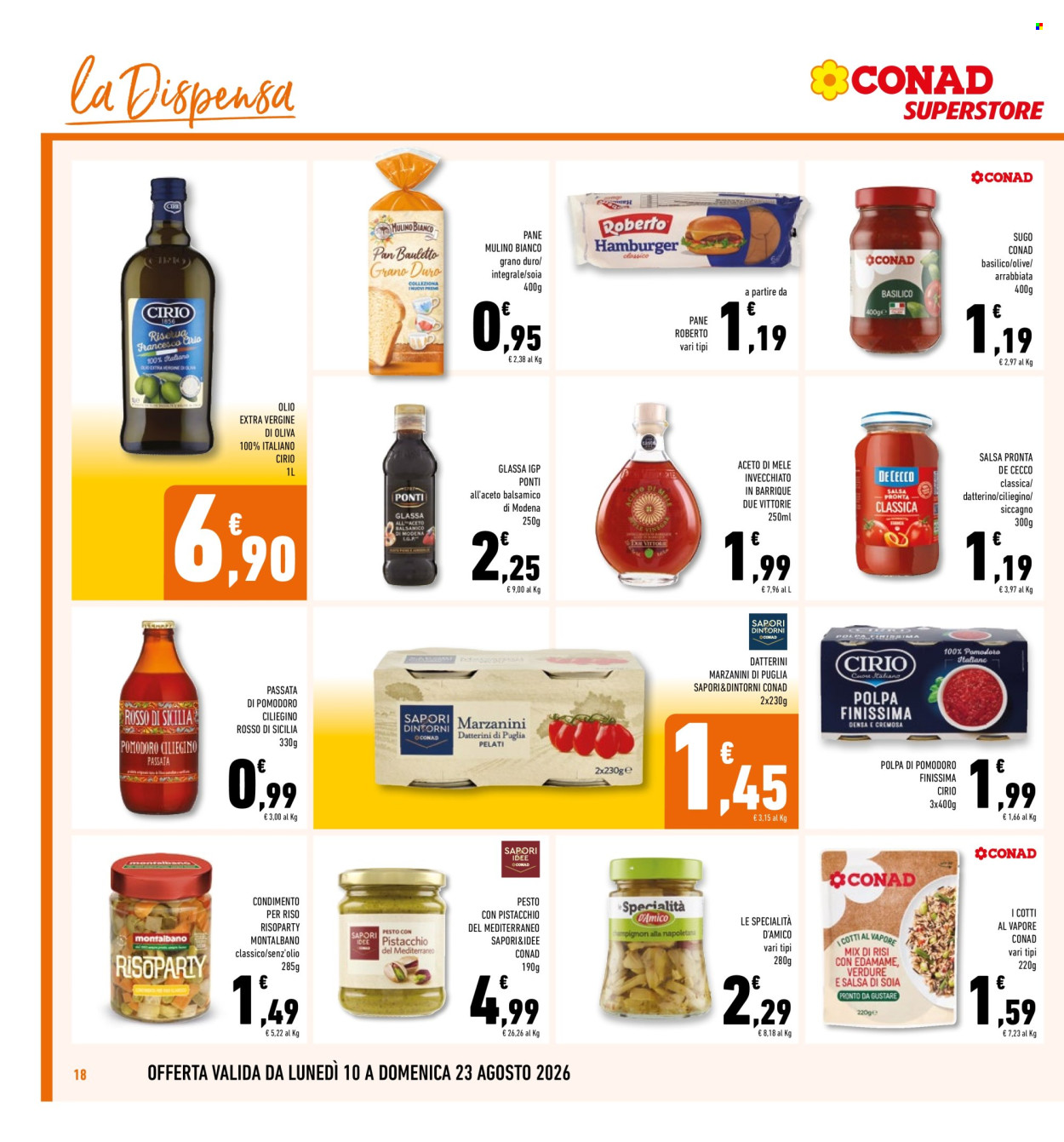 Volantino Conad Superstore - 10/8/2026 - 23/8/2026. Pagina 18