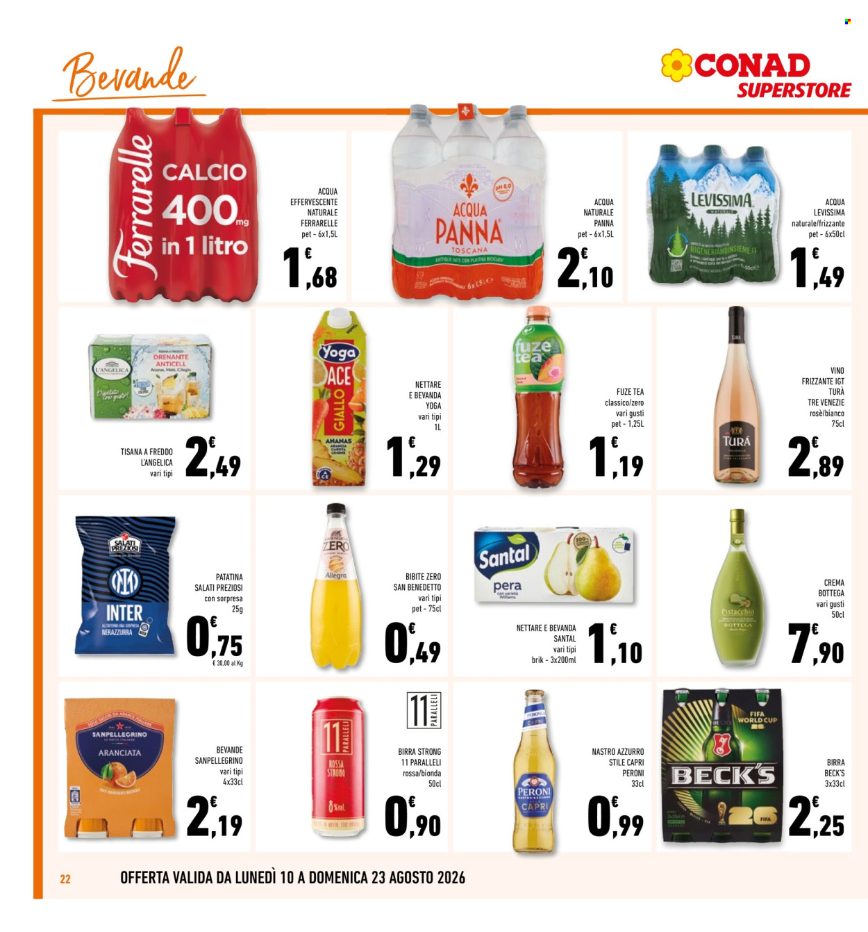 Volantino Conad Superstore - 10/8/2026 - 23/8/2026. Pagina 22