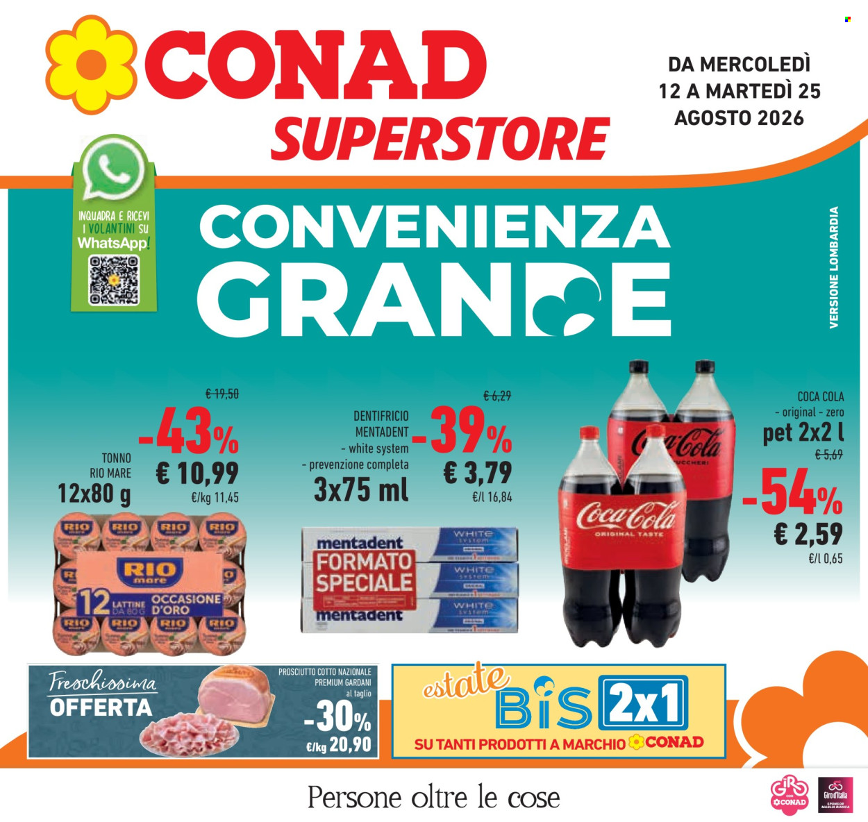 Volantino Conad Superstore - 12/8/2026 - 25/8/2026. Pagina 1
