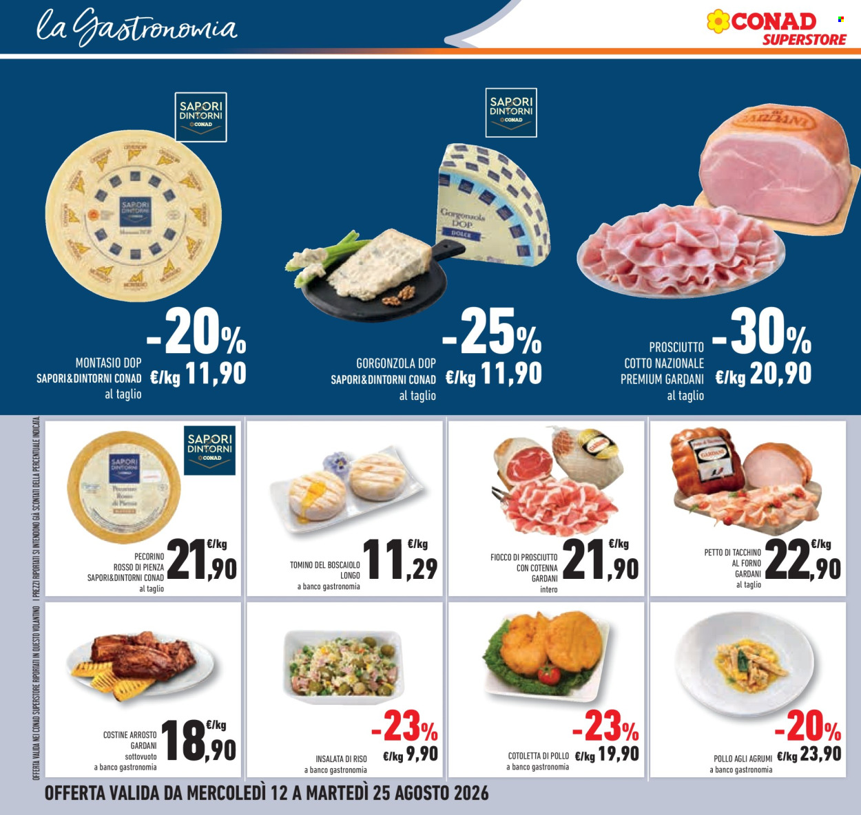 Volantino Conad Superstore - 12/8/2026 - 25/8/2026. Pagina 14