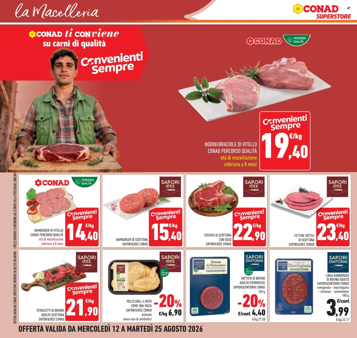 Volantino Conad Superstore - 12/8/2026 - 25/8/2026. Pagina 18
