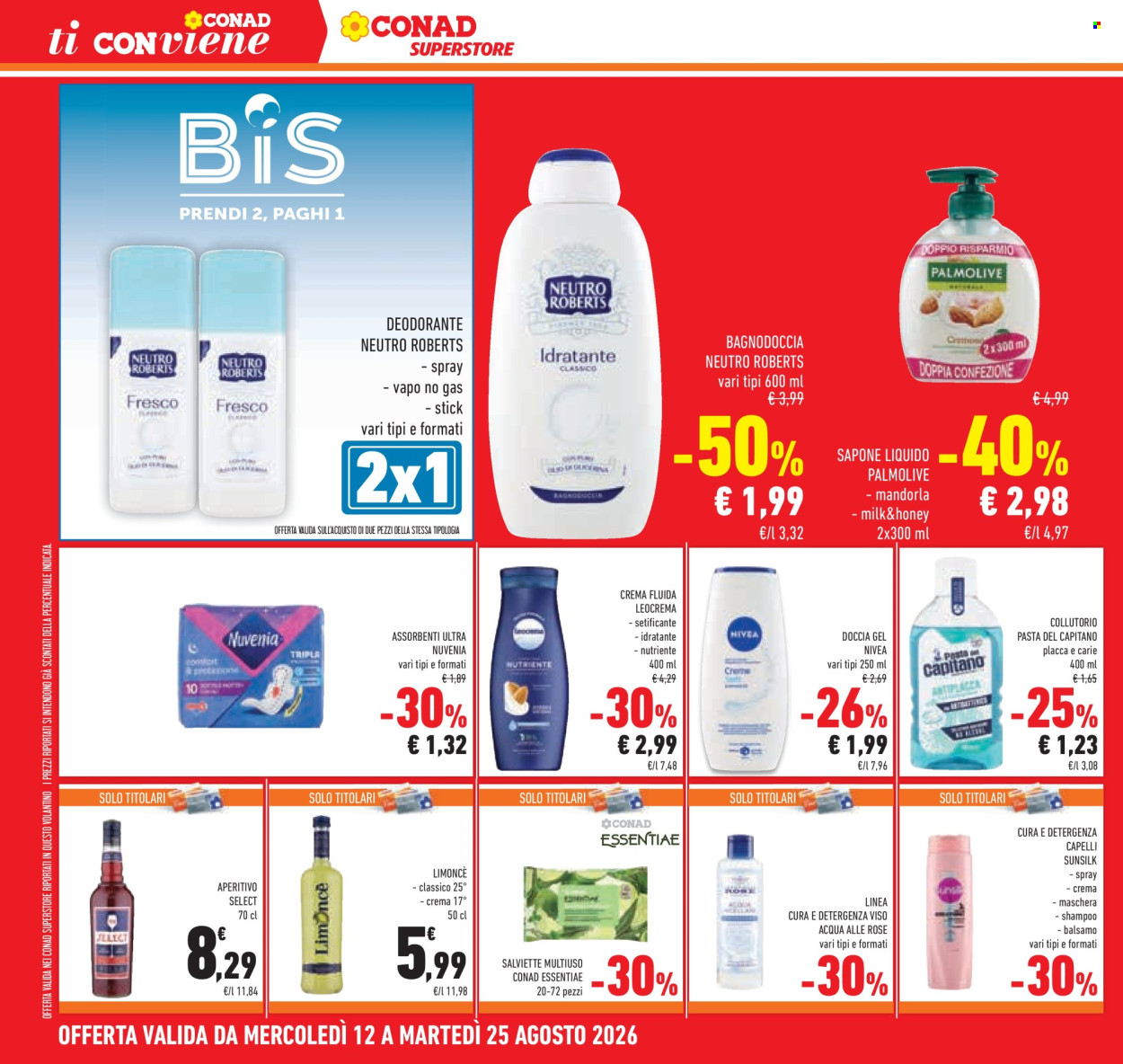 Volantino Conad Superstore - 12/8/2026 - 25/8/2026. Pagina 32